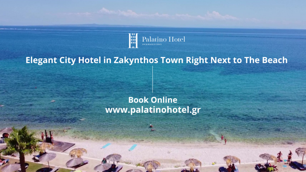 Elegant City Hotel in Zakynthos Town Right Next to The Beach - Palatino Hotel